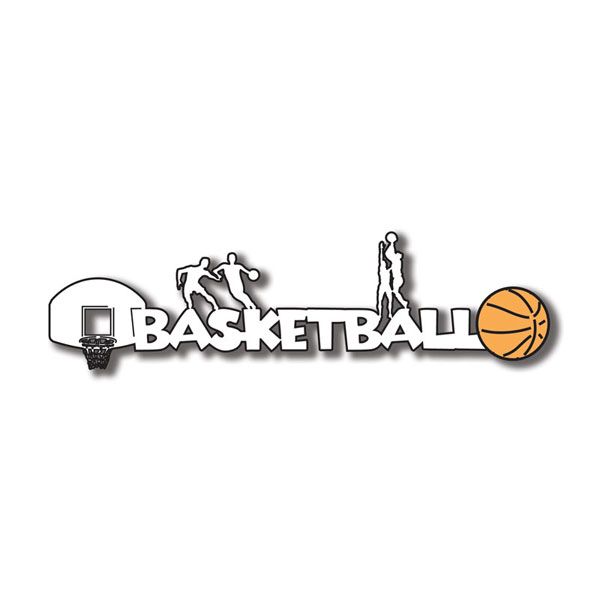 SC Basketball Word Laser