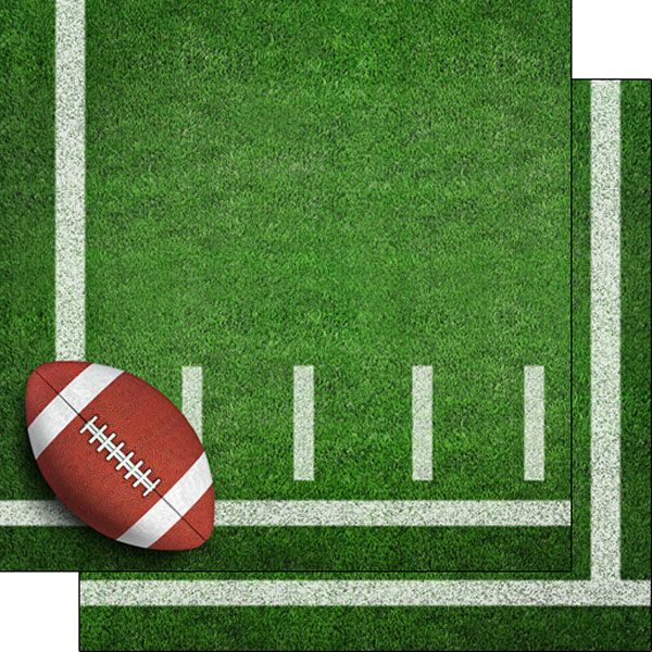 SC Football On Field Double Sided Paper