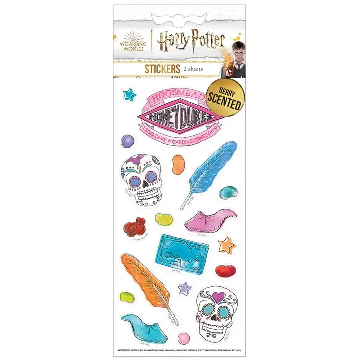 F Paper House Harry Potter Stickers- Honeydukes Berry Scented