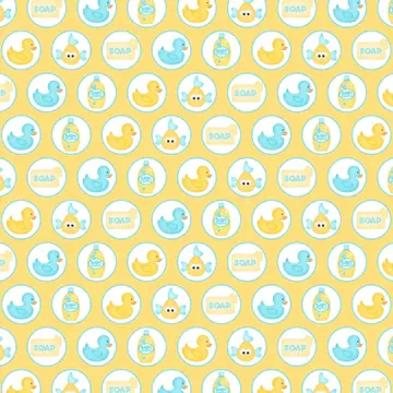 F SSC Bathtub Time Boy Collection Rubber Duckies 12x12 Double Sided Scrapbook Paper