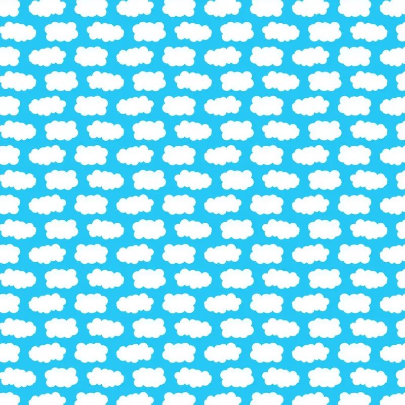 F SSC Bounce House Collection Blue Skies &amp; Sunshine 12x12 Double Sided Scrapbook Paper