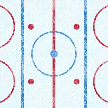 F SSC Drop The Puck Center Ice 12x12 Double Sided Scrapbook Paper