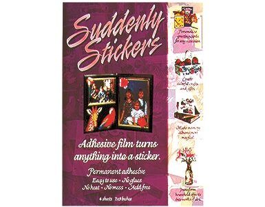 GB Suddenly Stickers Adhesive Sheets 7x9&quot;
