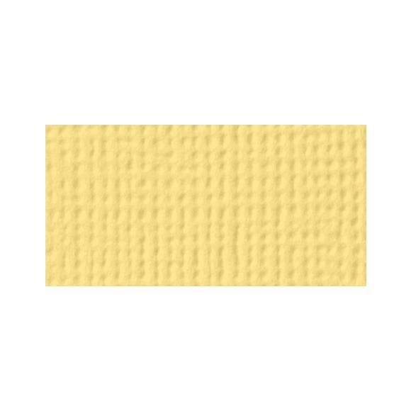 N American Crafts 80lbs Textured Cardstock 12&quot; X12&quot; Butter