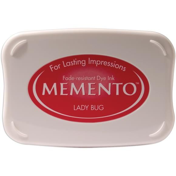 N Memento Dye Ink Pad Ladybug