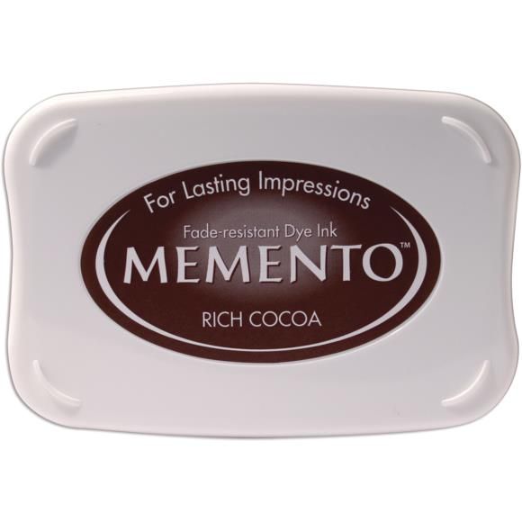 N Memento Dye Ink Pad Rich Cocoa