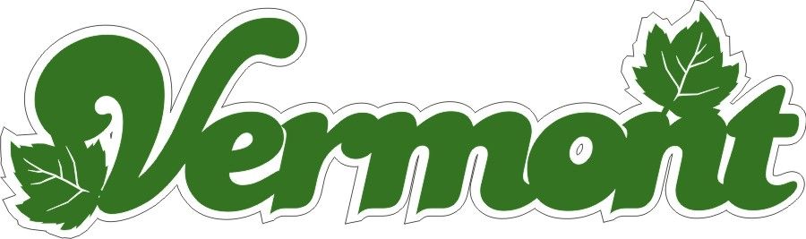 PP Vermont Green on White