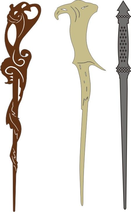PP Wands (Set Of 3)