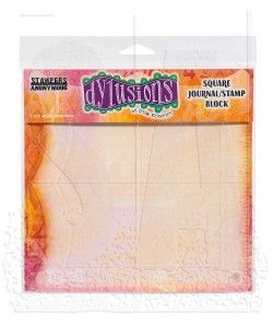 SA Dylusions Square Journal/Stamp Block