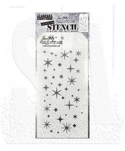 SA Tim Holtz Layering Stencil: Twinkle - THS173