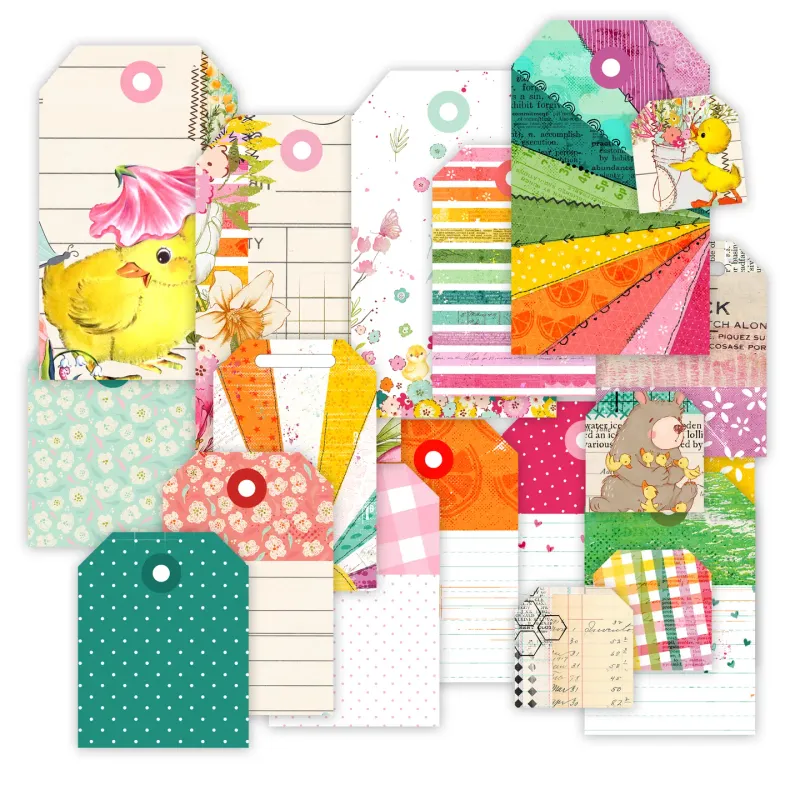 F Pretty Little Studio Summer Loving Shipping Tags