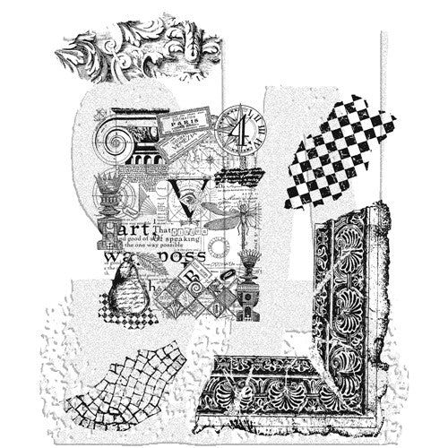SA Stampers Anonymous Classics #7 Cling Mount Stamps