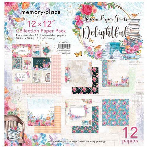 N Memory Place Collection Pack 12&quot; X12&quot; Delightful