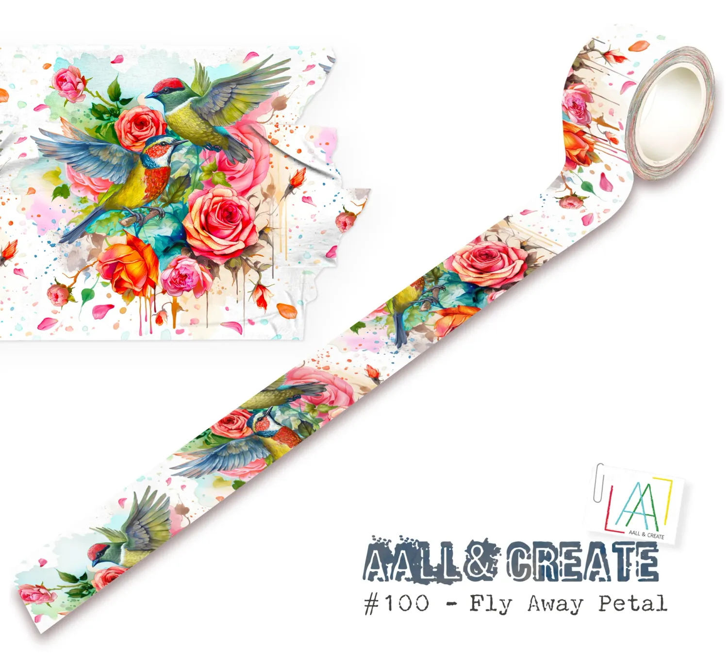 N AALL And Create Washi Tape Fly Away Petal