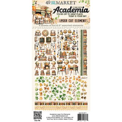 N 49 and Market Academia Laser Cut Outs Elements