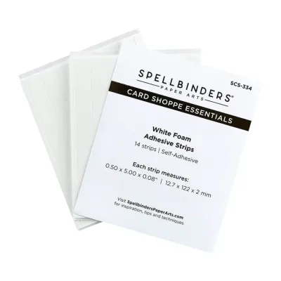 N Spellbinders Foam Adhesive Strips 2MM White