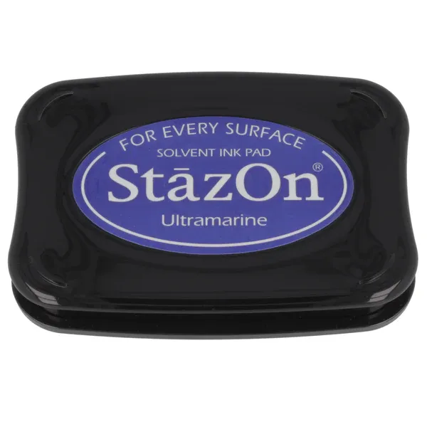 N StazOn Solvent Ink Pad Ultramarine
