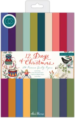 EC Craft Consortium 12 Days Of Christmas- A4 Paper Pad