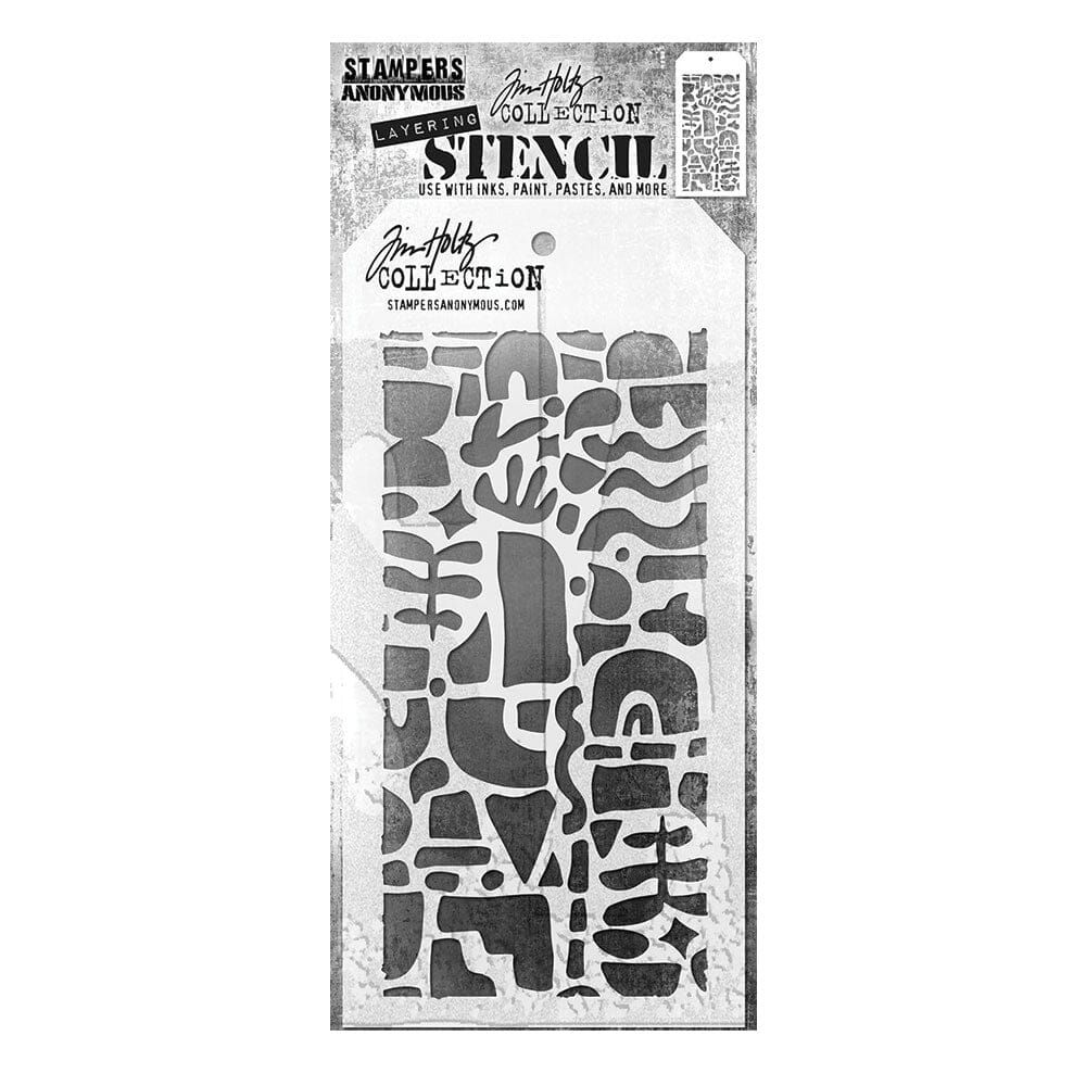 SA Tim Holtz Layering Stencil Cutout Shapes 2