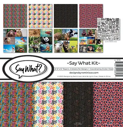 R Say What Collection Kit 12x12