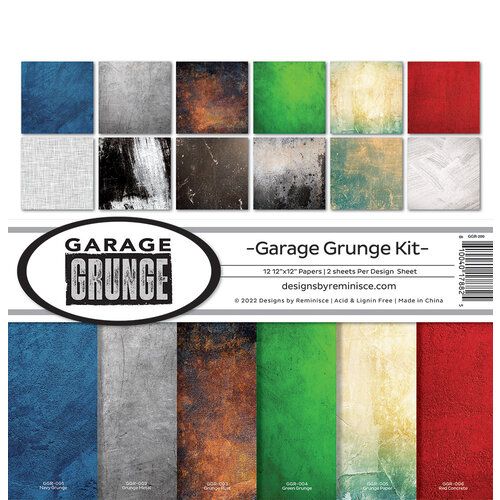 R Garage Grunge Collection Kit 12x12