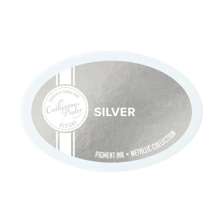 CP Catherine Pooler Silver Metallic Ink Pad
