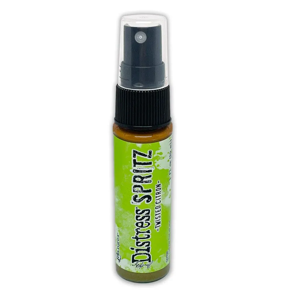 N Tim Holtz Distress Spritz 1oz Bottle Twisted Citron