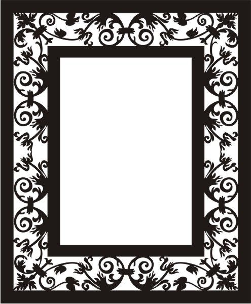 PP Laura Frames, Set Of 3 (White)