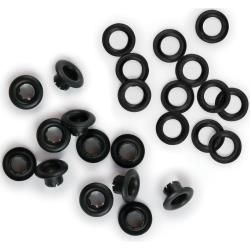 N We R Eyelets &amp; Washers Standard Black 70/Pkg