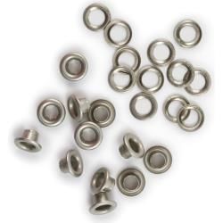 N We R Eyelets &amp; Washers Standard Nickel 60/Pkg