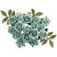 N Little Birdie Foina Paper Flowers 20/Pkg Ocean Mist