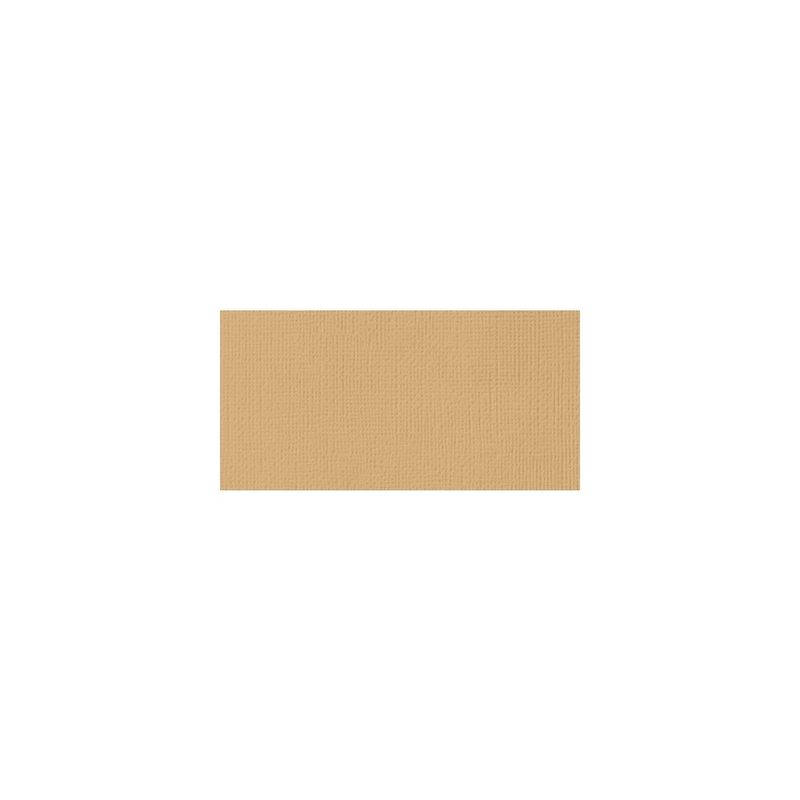 American Crafts Smooth Cardstock 12&quot;X12&quot; Dark Kraft