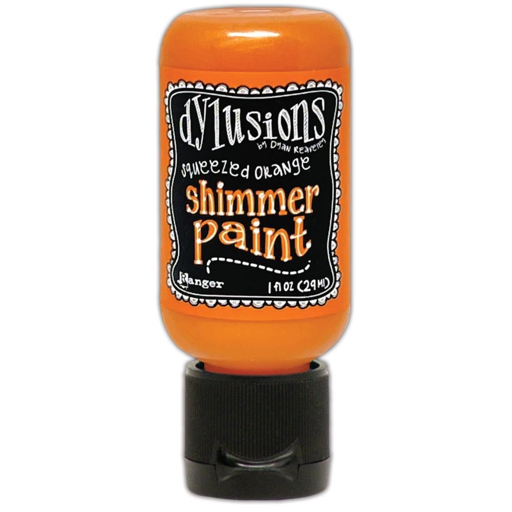 N Dylusions Shimmer Paint 1oz Squeezed Orange