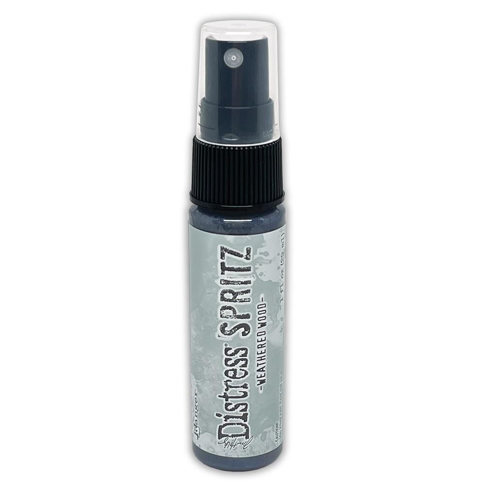 N Tim Holtz Distress Spritz 1oz Bottle Weathered Wood