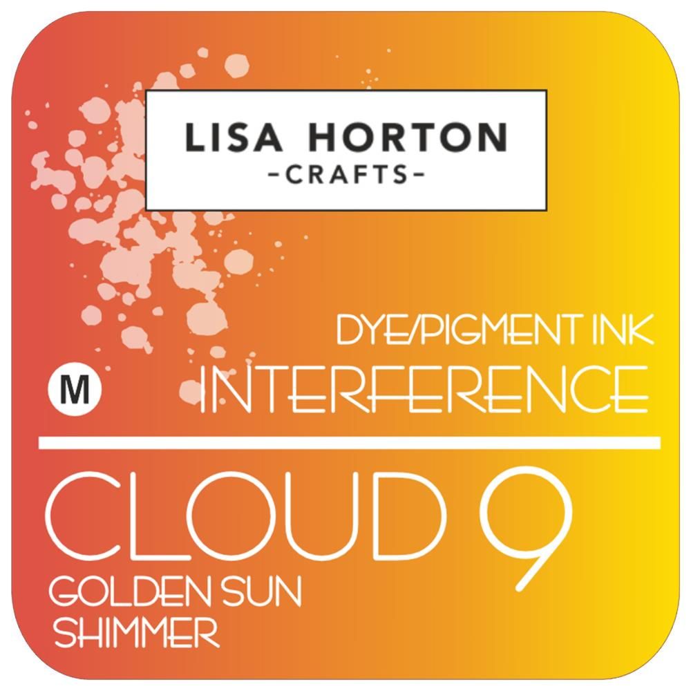 N Lisa Horton Crafts Interference Ink Pad Golden Sun Shimmer
