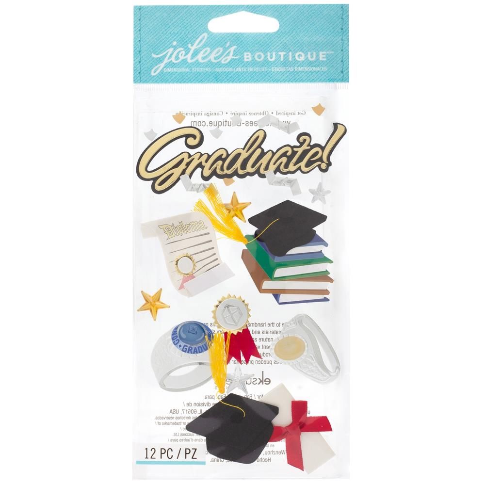 N Jolee&#39;s Seasonal Stickers Graduate