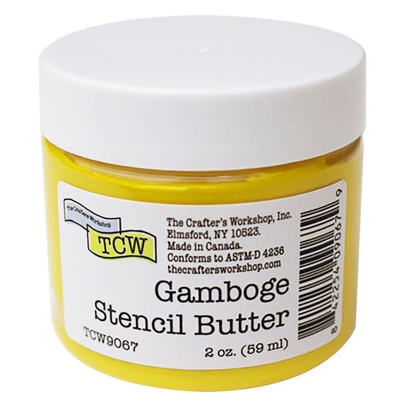 N Crafter&#39;s Workshop Stencil Butter 2oz Gamboge