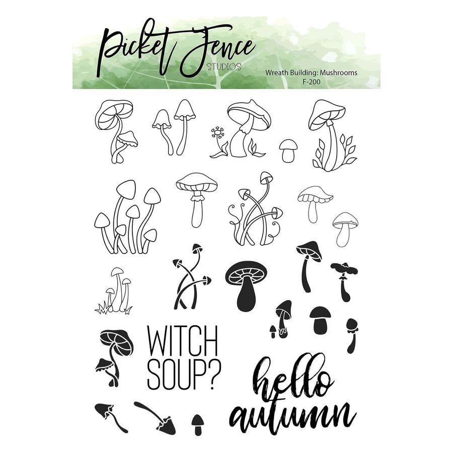 PF Wreath Building: Mushrooms