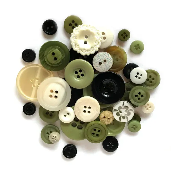 Camouflage Grab Bag Buttons