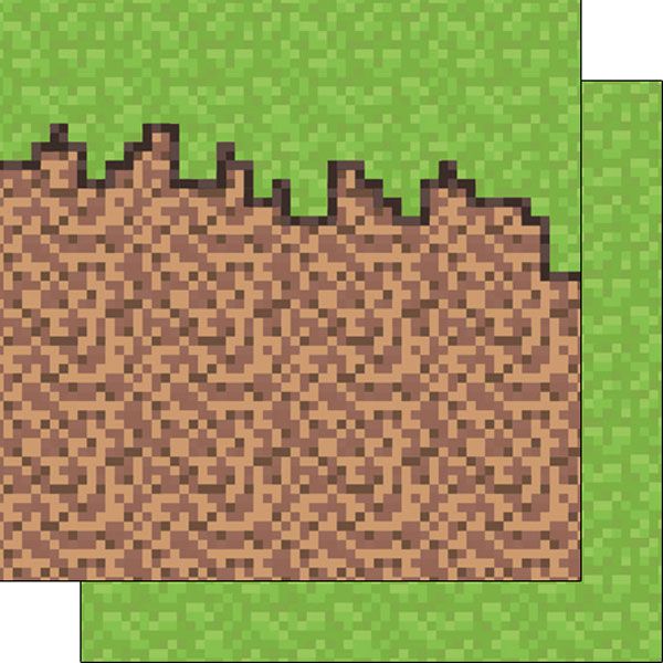 SC Pixel Addict Block Double Sided 12&quot;x12&quot; Paper