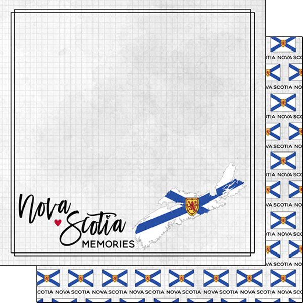 SC Nova Scotia Aventure Double Sided Paper