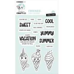 Studio Light Friendz Clear Stamps Nr. 690, Stay Cool