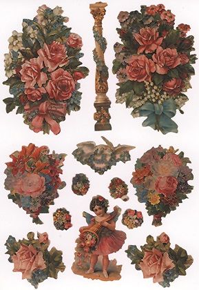 GB Ernst Freihoff- ScrapArt Adornments- Bouquet