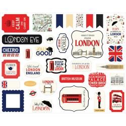 N Carta Bella Ephemera Icons, London