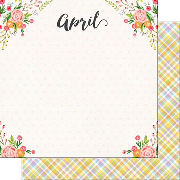 SC April Memories Double-Sided Paper 12 x 12