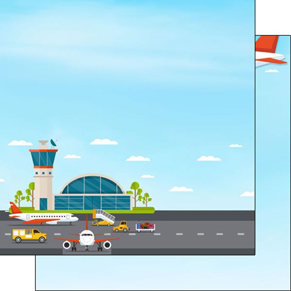 SC Airport DS (Double-Sided Paper 12 x 12)