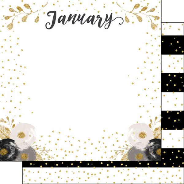 SC January Memories (Double-Sided Paper 12 x 12)
