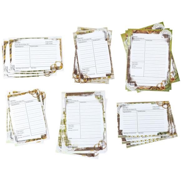 N 49 And Market Recipe Cards Cotttagecore