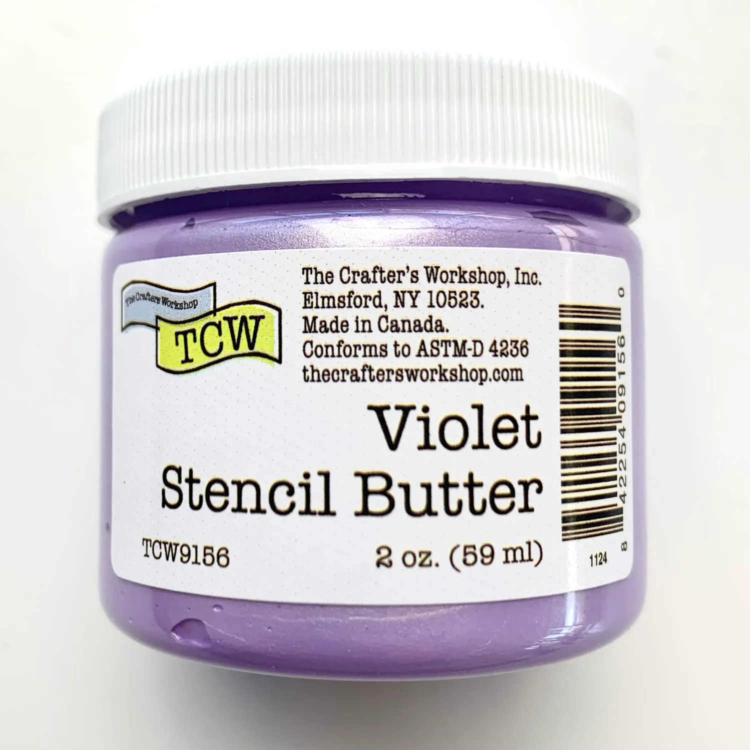 TCW Stencil Butter 2oz. Violet