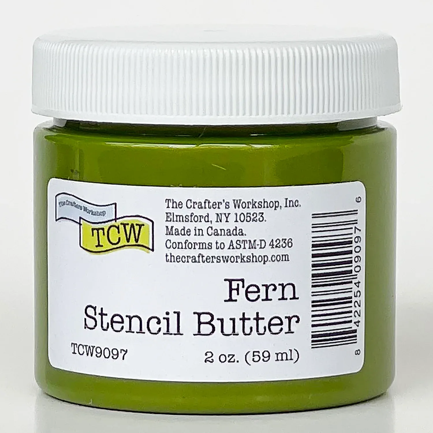 TCW Fern Stencil Butter